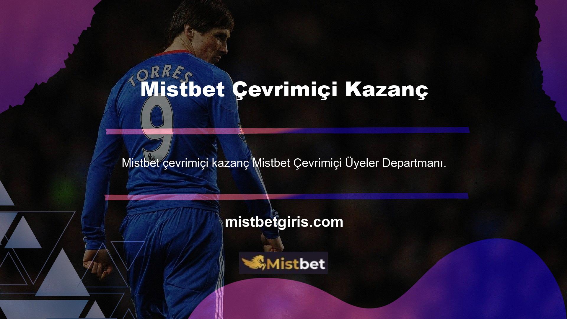 Hızlı para kazanın ve en çok kazanan bahis sitesi Mistbet ile eğlenin
